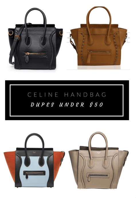 celine mini clasp bag replica|affordable handbags Celine look alike.